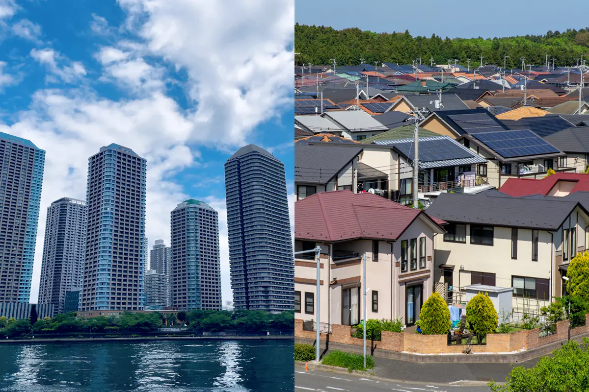 Tokyo vs Regional Japan