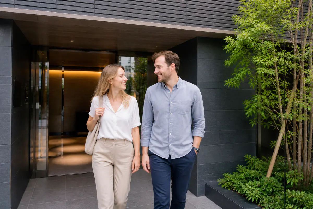 Foreigners can buy Japanese real estate.