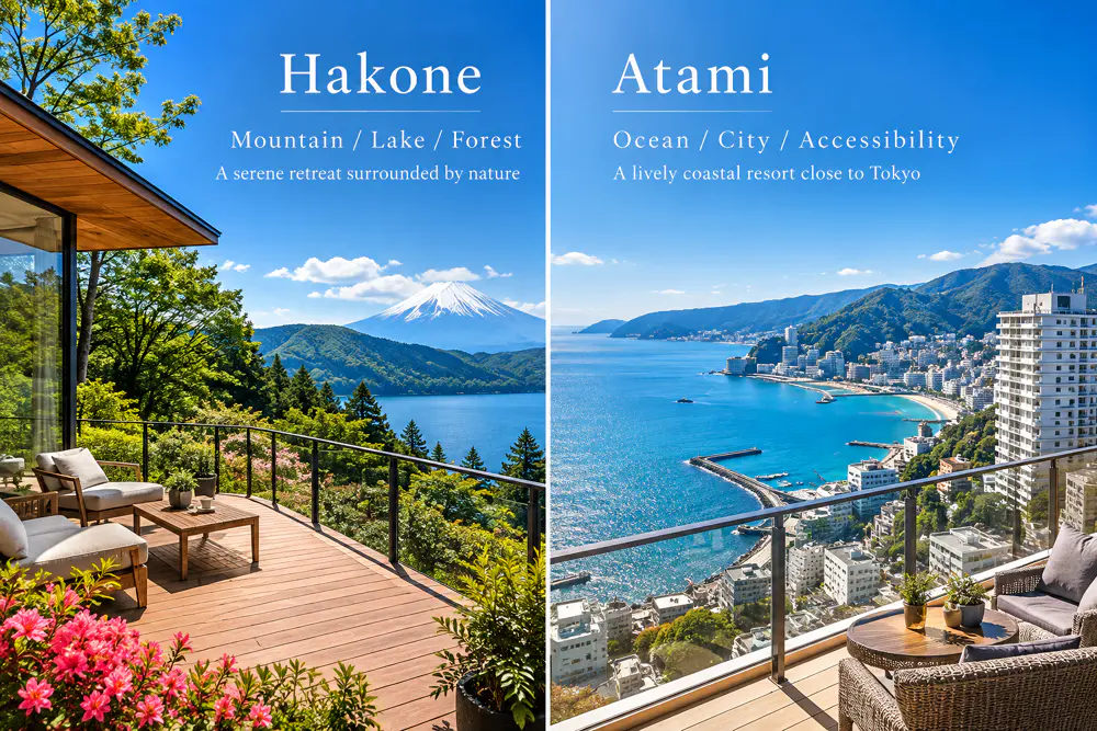 Hakone vs. Atami